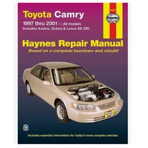 Haynes Repair Manual 92007 Toyota Camry,Avalon, Solara & Lexus 1997 thru 2001
